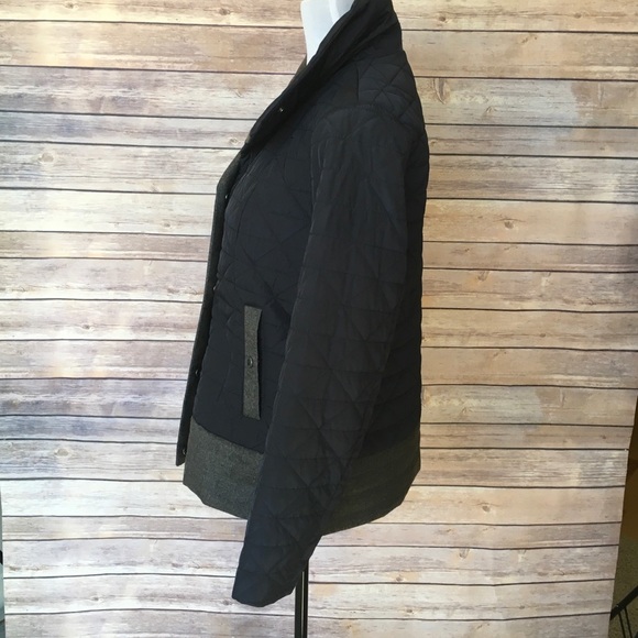 Johnston & Murphy Quilted Navy and Gray Jacket - Picture 5 of 8